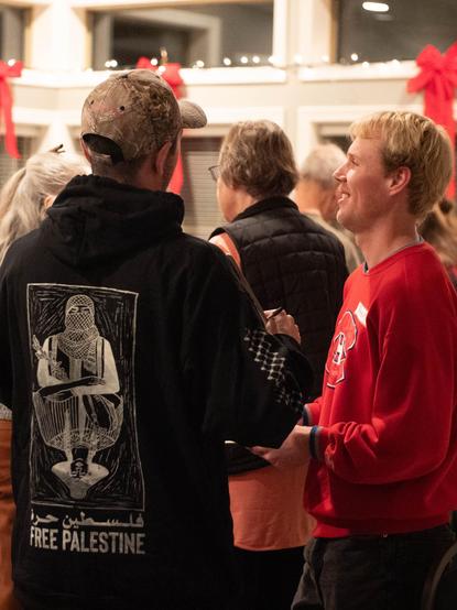 BC Green Party members & curious attendees at a gathering in Saanich South