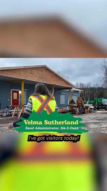 Emily Lowan takes a tour at Sik-E-Dakh in Hazelton, BC