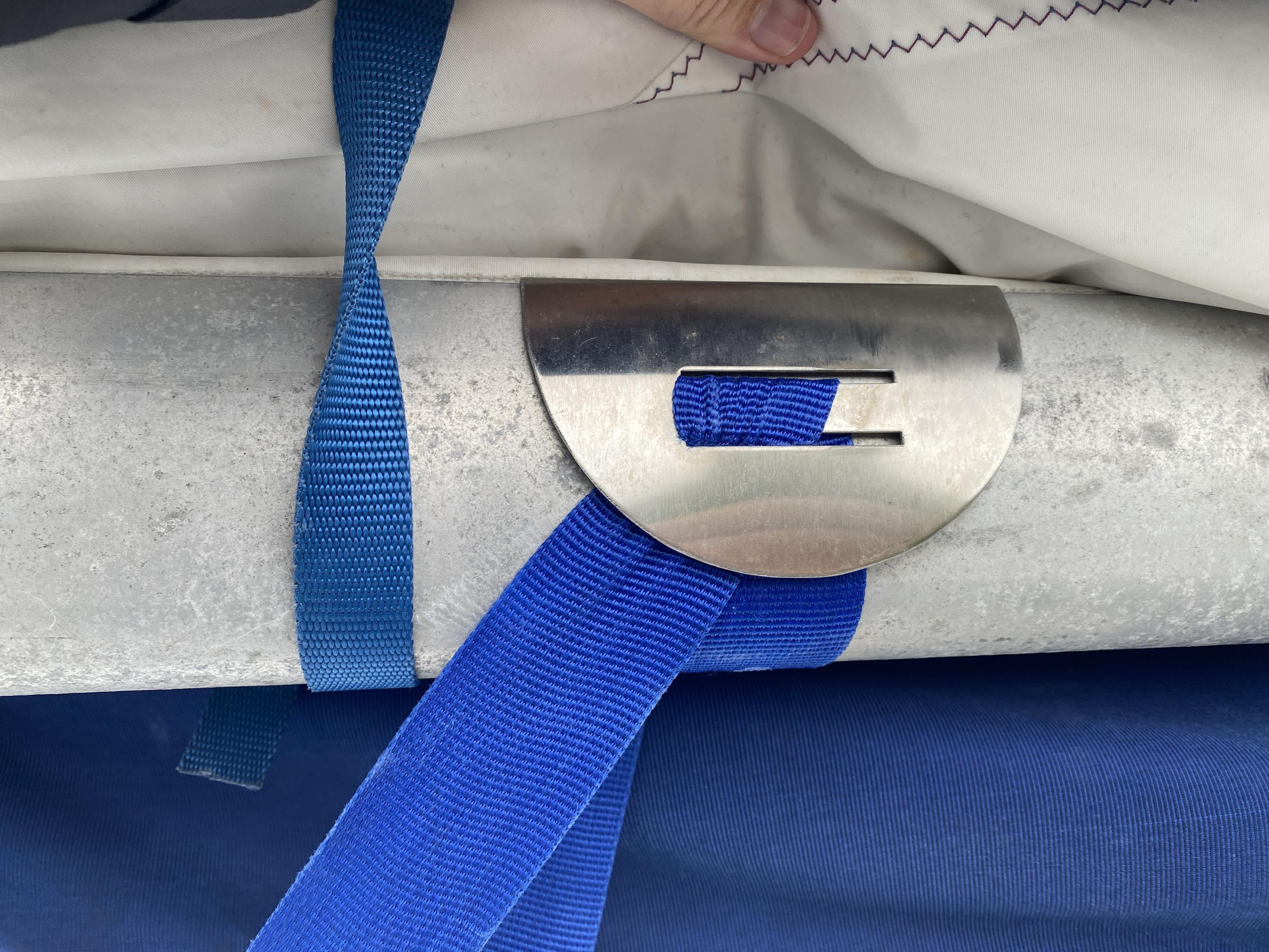 The same style of clip on the opposite side of the boom.