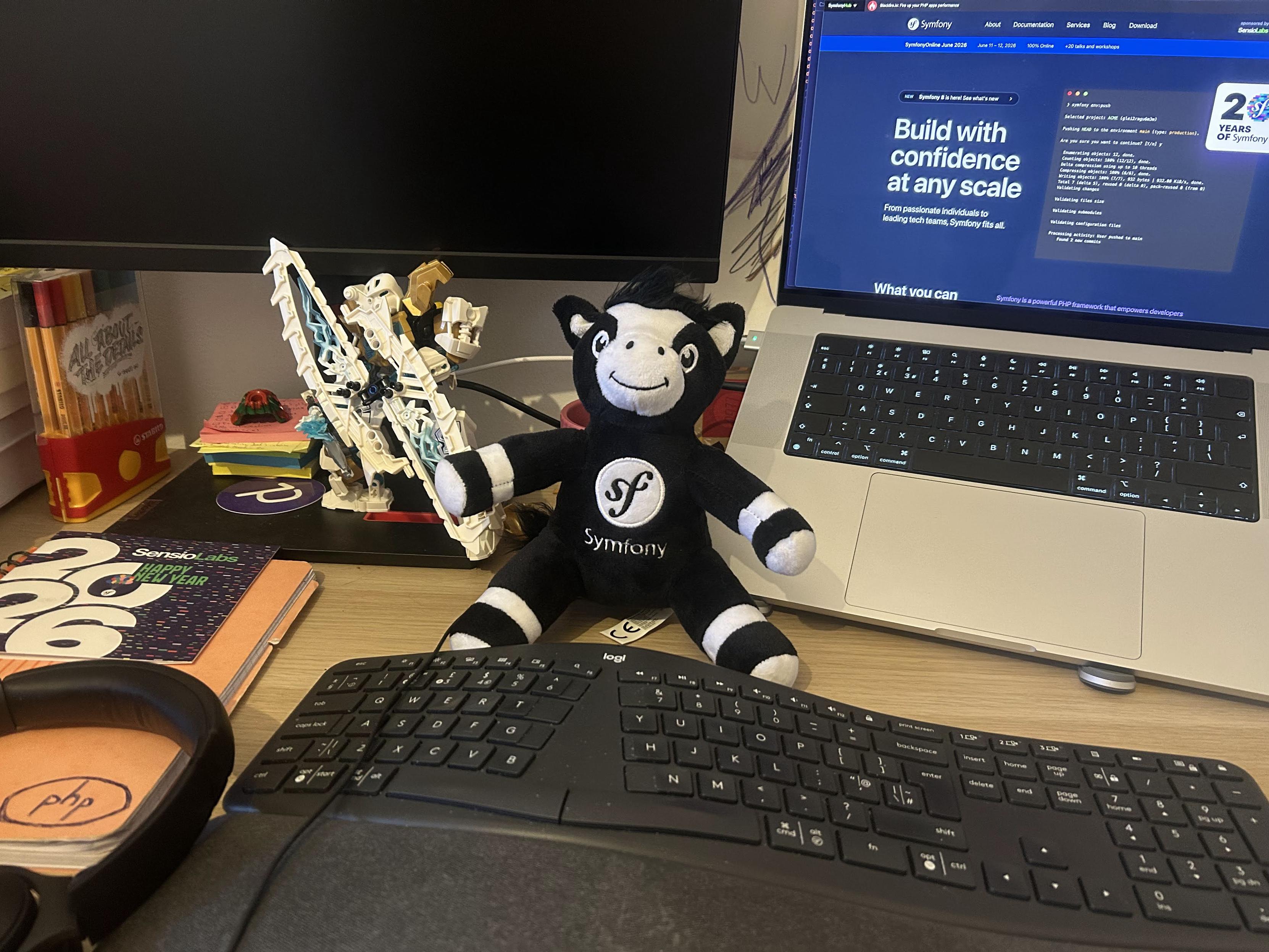 SymPony, the Symfony pony mascot