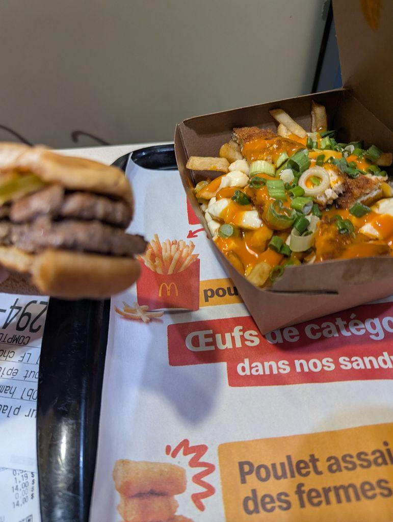 Poutine from McDonalds!